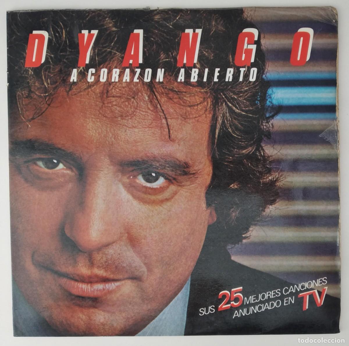 Discos de vinilo: Vinilo: Dyango - A corazon abierto 25 mejores canciones -Doble Lp, EMI 1983 (carpeta doble y letras)