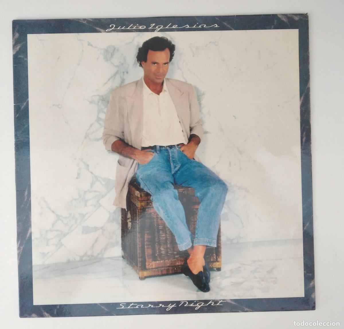 Discos de vinilo: Vinilo: Disco de vinilo L. P. de Julio Iglesias, Starry Night