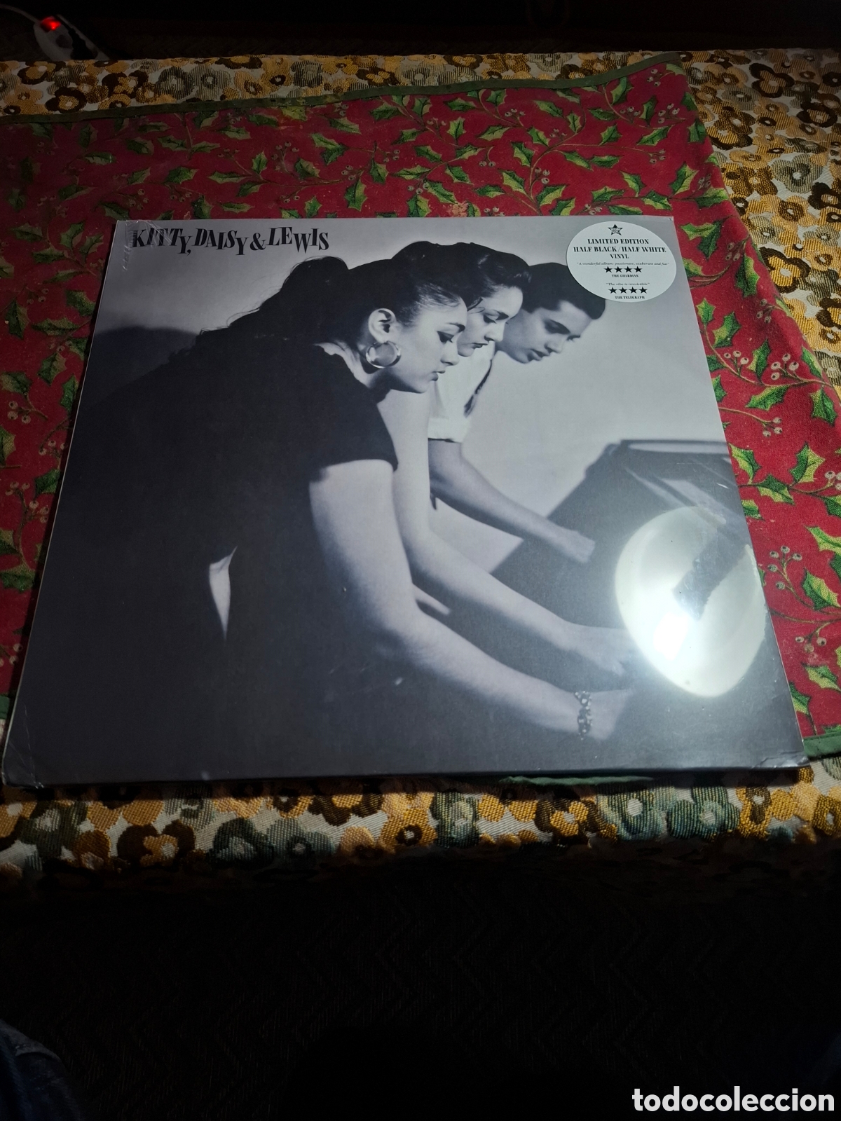 Discos de vinilo: Kitty, Dais & Lewis ed limitada vinilo mitad blanco, mitad negro