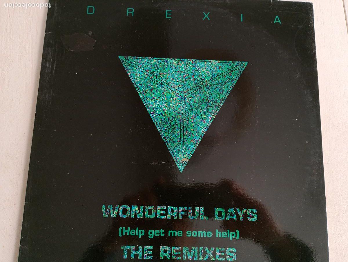 Discos de vinilo: Drexia &ndash; Wonderful Days (Help Get Me Some Help) The Remixes, 1995, electronic,Makina