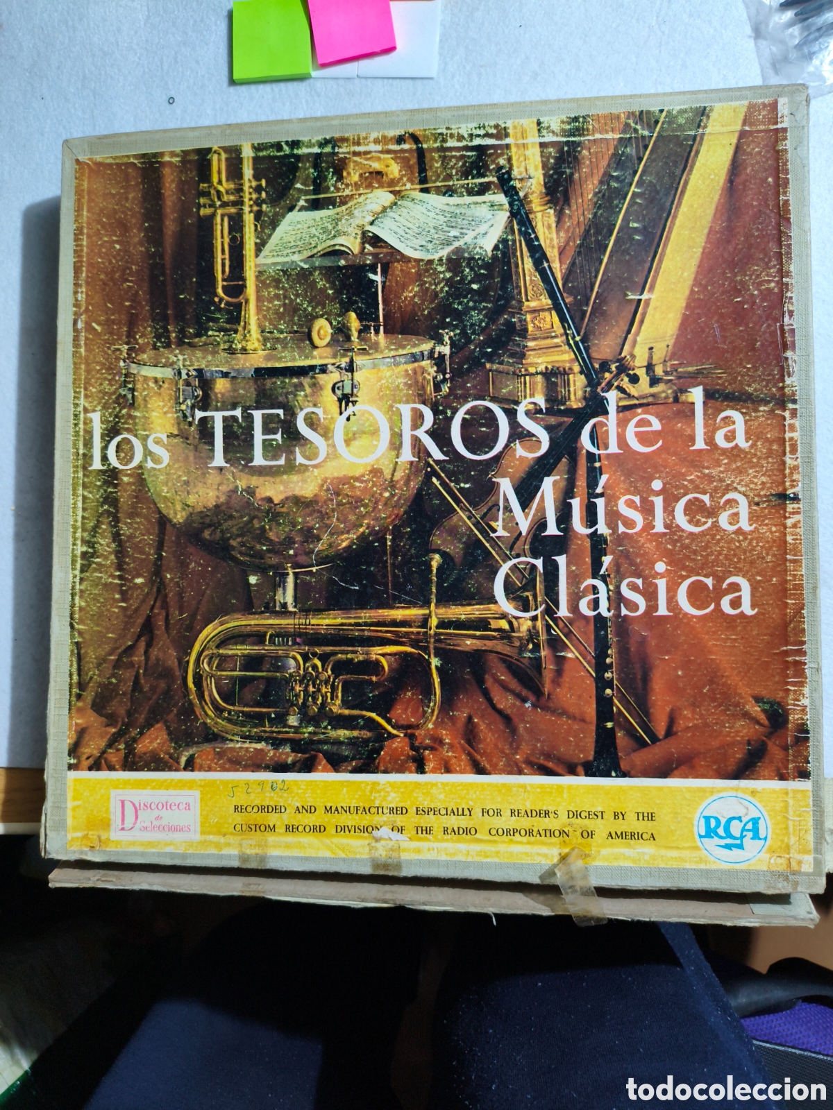 Discos de vinilo: ​Caja Box Set Vinilos &rdquo;Los Tesoros de la M&uacute;sica Cl&aacute;sica&rdquo; - Discoteca de Selecciones / RCA