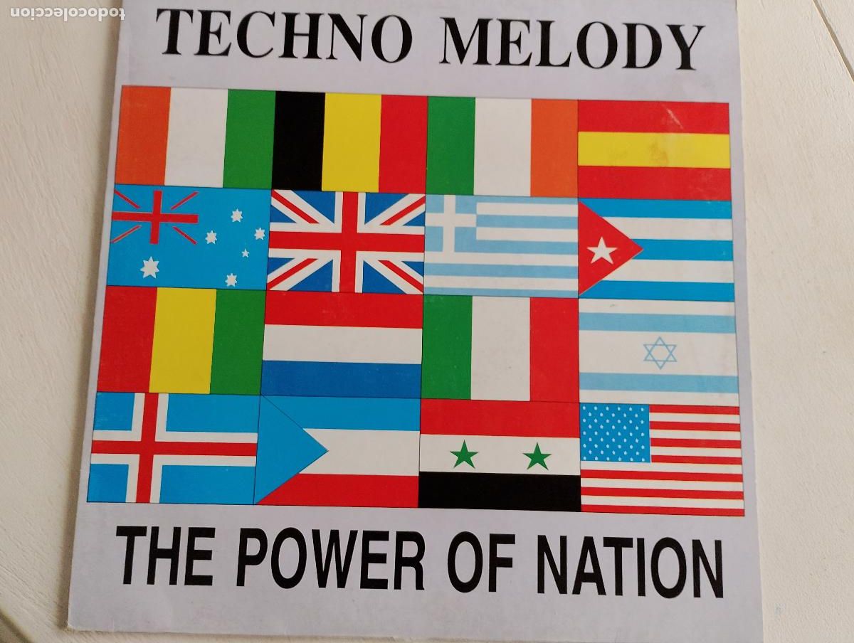 Discos de vinilo: Techno Melody &ndash; The Power Of Nation, 1994 Electronic Techno
