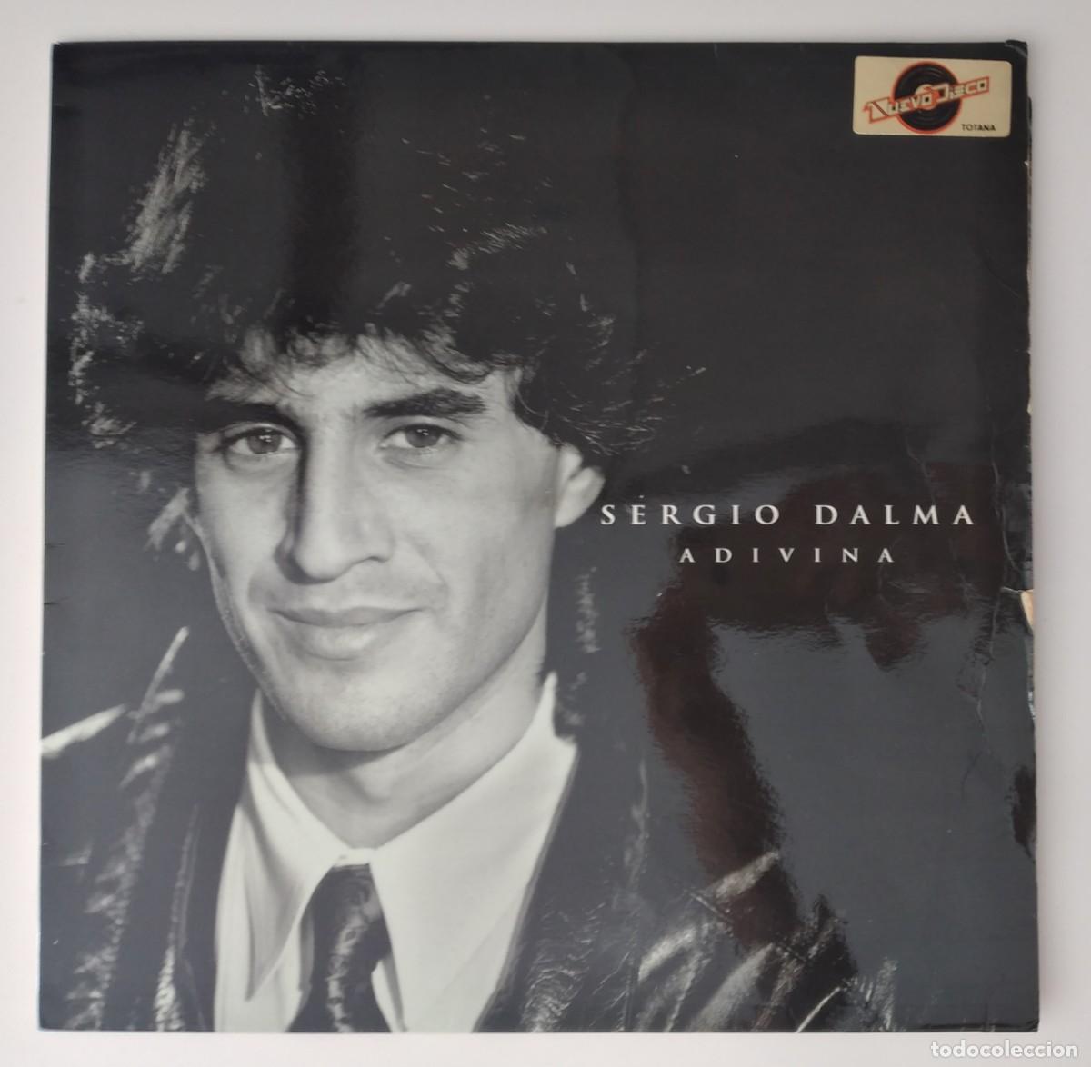 Discos de vinilo: Vinilo: Sergio Dalma - Adivina - LP Horus, 1992 (Encarte Con Letras)