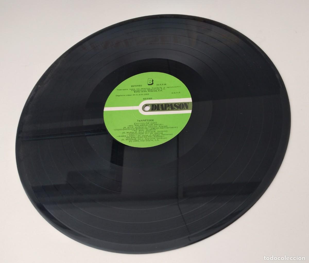 Discos de vinilo: Vinilo: Tennessee &ndash; Exitos De Oro - LP DIAPASON 1989 - Foto 2