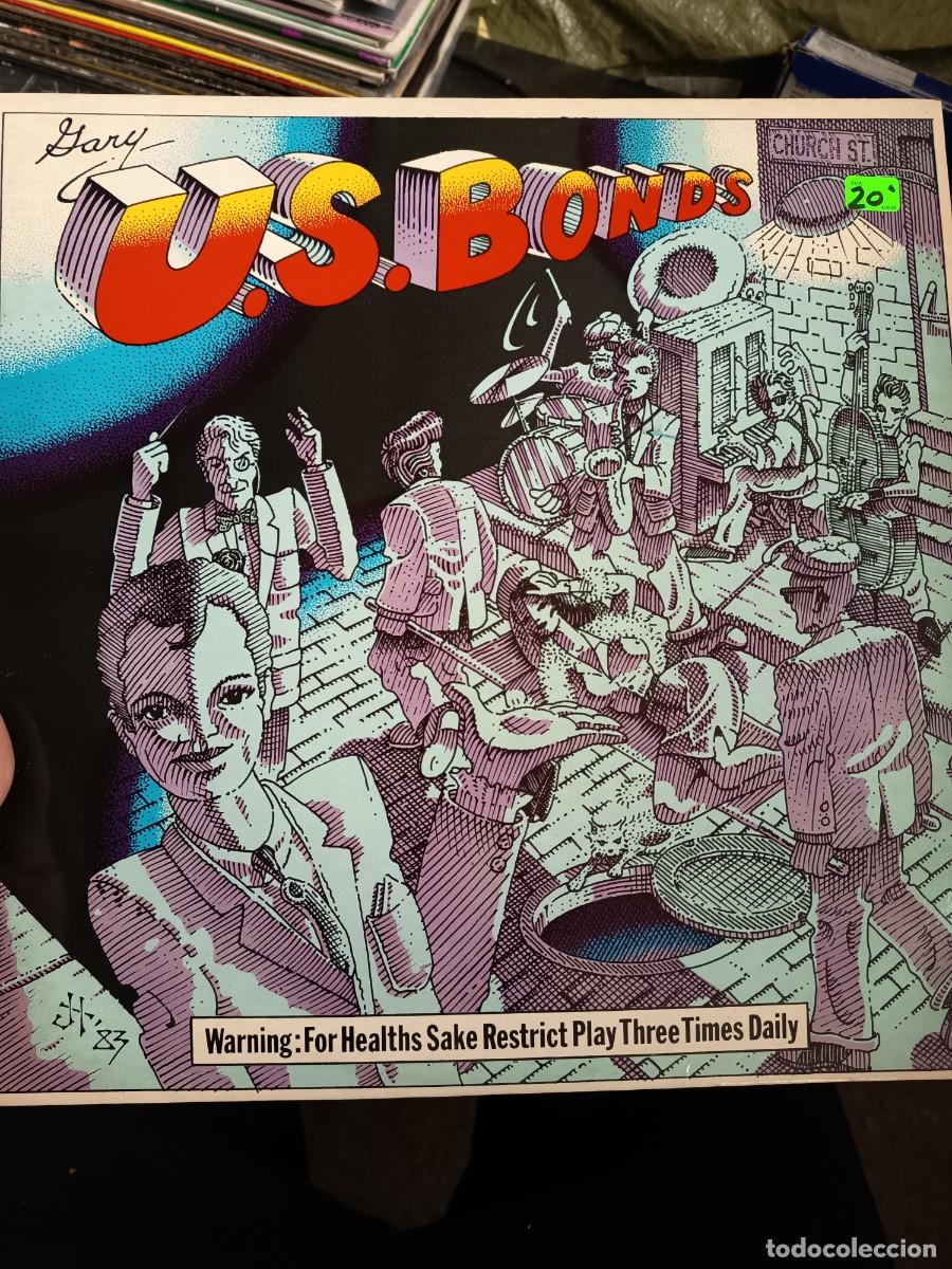 Discos de vinilo: DISCO U.S BONDS,( CANADA) - Foto 1