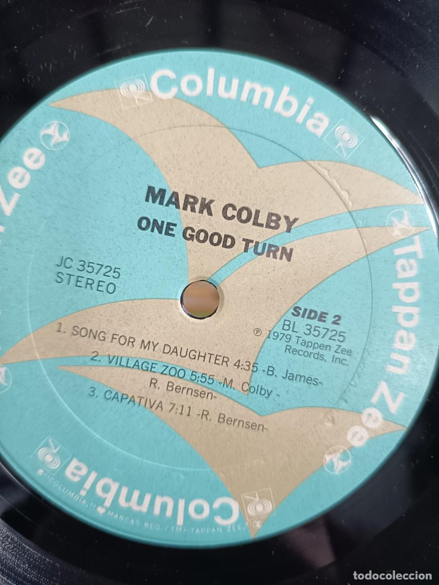 Discos de vinilo: DISCO LP MARK COLBY ONE GOOD TURN - Foto 3
