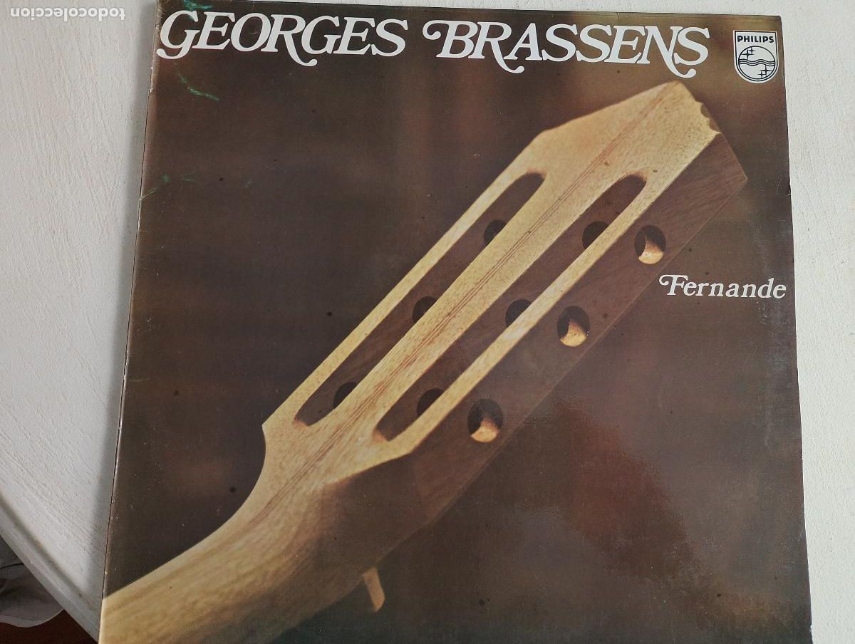 Discos de vinilo: Georges Brassens &ndash; Fernande,1978, ed espa&ntilde;ola