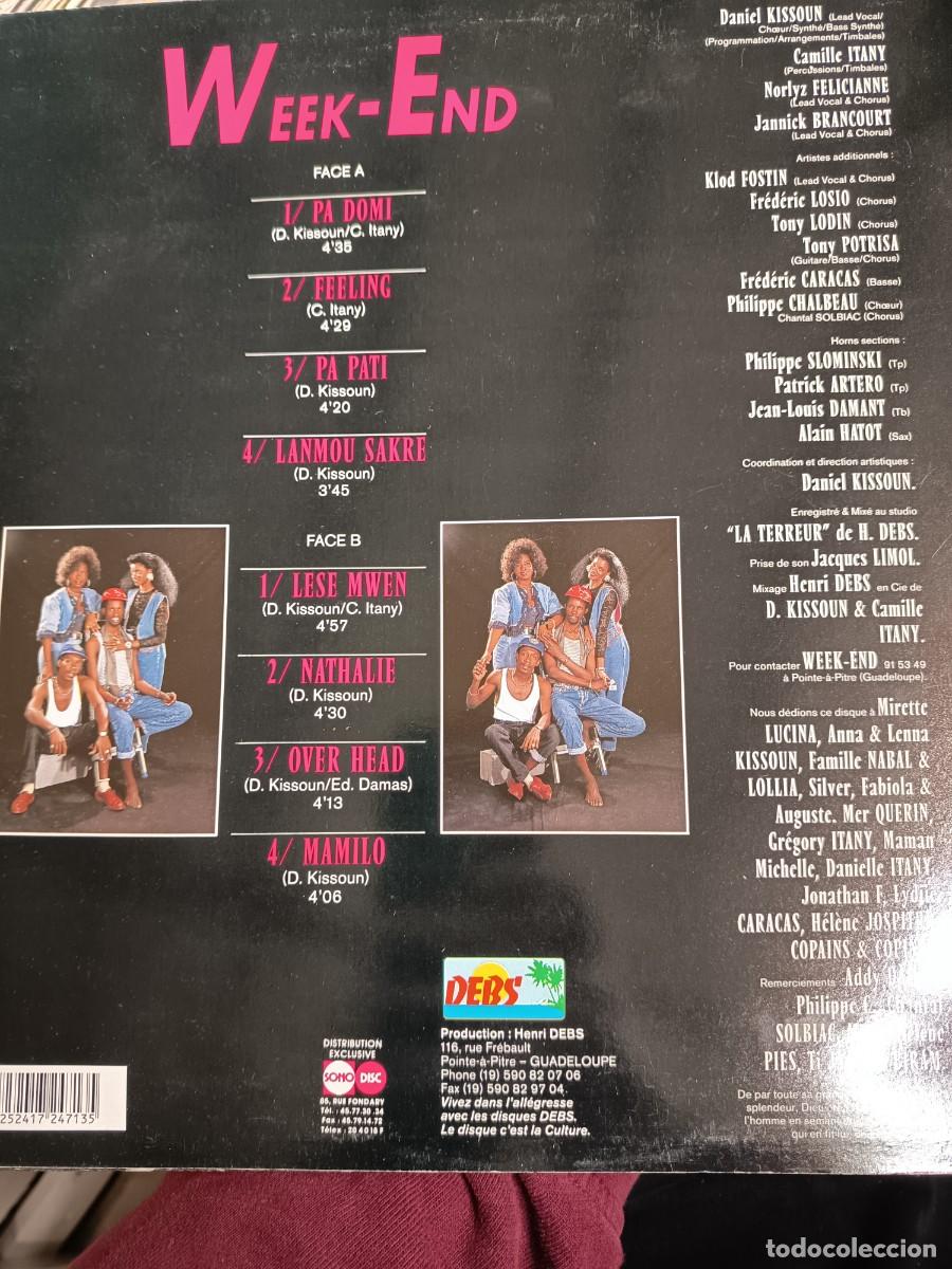 Discos de vinilo: DISCO LP WEEK- END,( Debs) - Foto 2