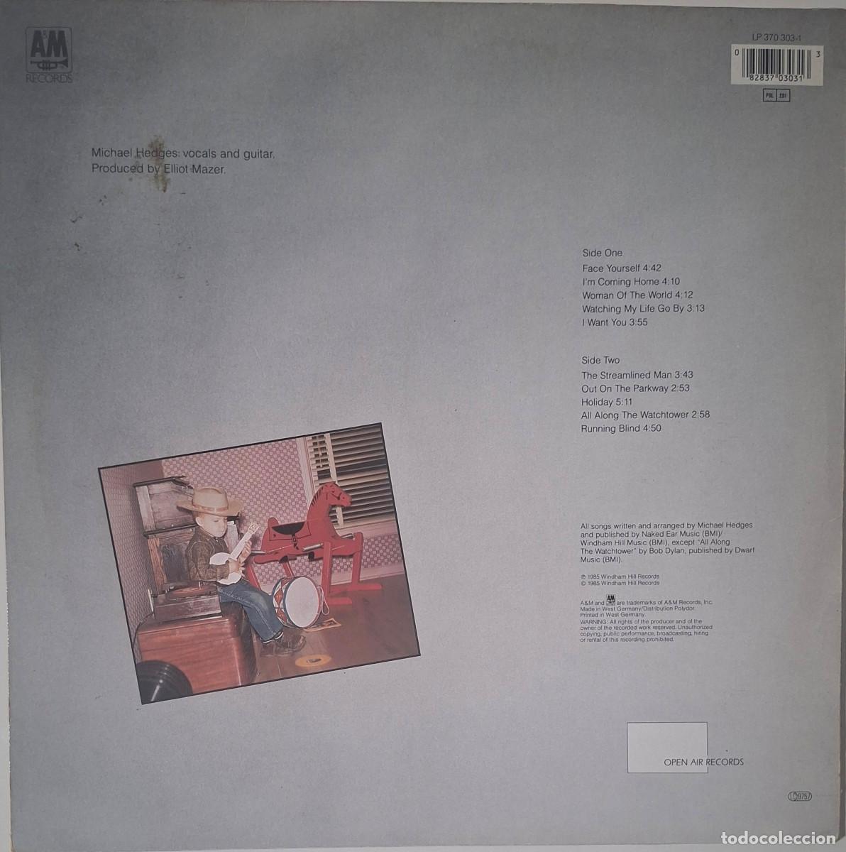 Discos de vinilo: MICHAEL HEDGES - WATCHING MY LIFE GO BY - Foto 2