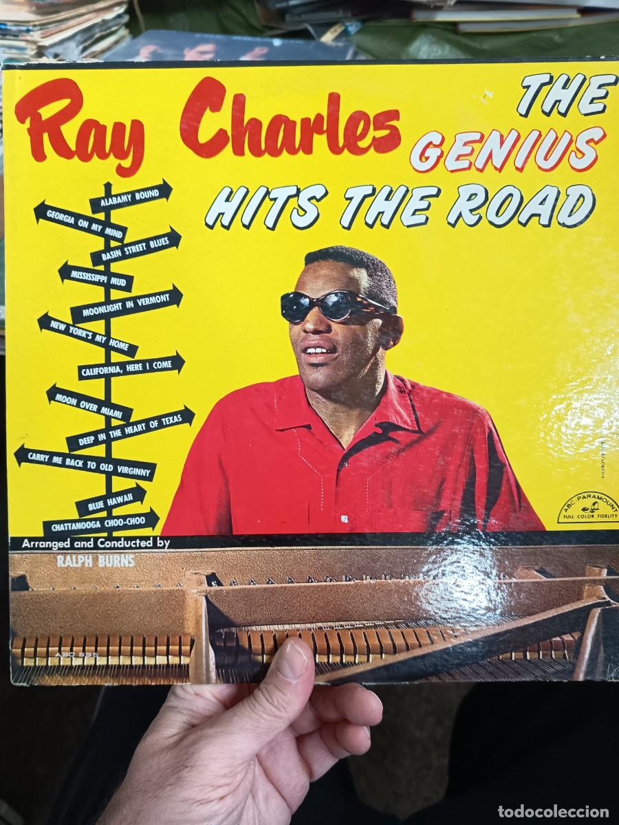 Discos de vinilo: DISCO LP 1 EDICION USA THE GENIUS HITS THE ROAD,( RAY CHARLES)
