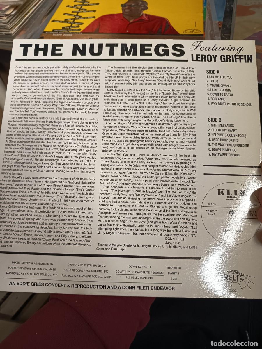 Discos de vinilo: DISCO LP THE NUTMEGSV - Foto 2