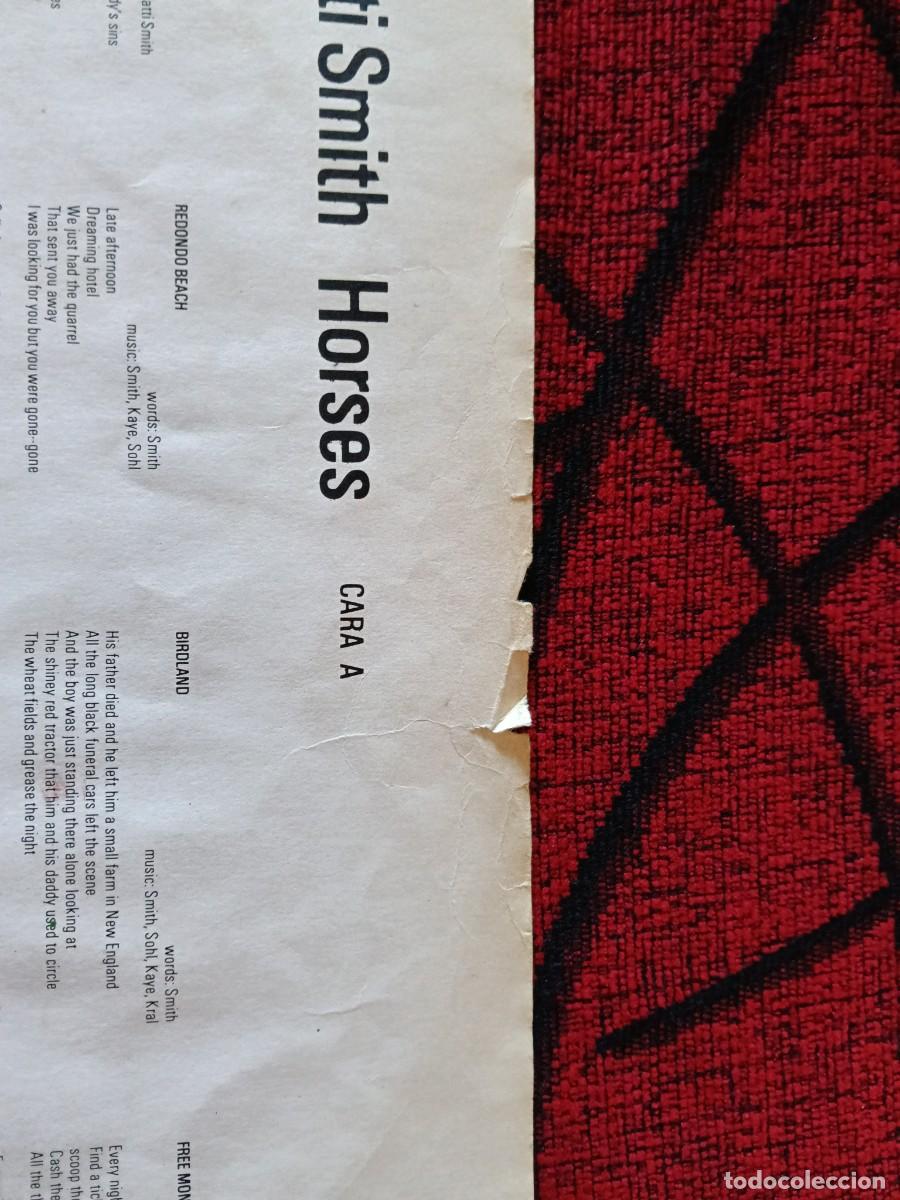 Discos de vinilo: PATTI SMITH ** Horses ** VINILO LP 1976 - Foto 3