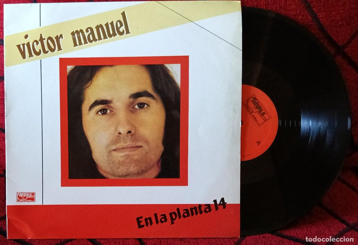 Discos de vinilo: VICTOR MANUEL ** En La Planta 14 ** VINILO LP 1988