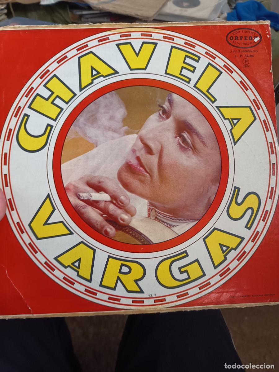 Discos de vinilo: DISCO LP 1 EDICION CHAVELA VARGAS CON ANTONIO BRIBIESCA VOL.3