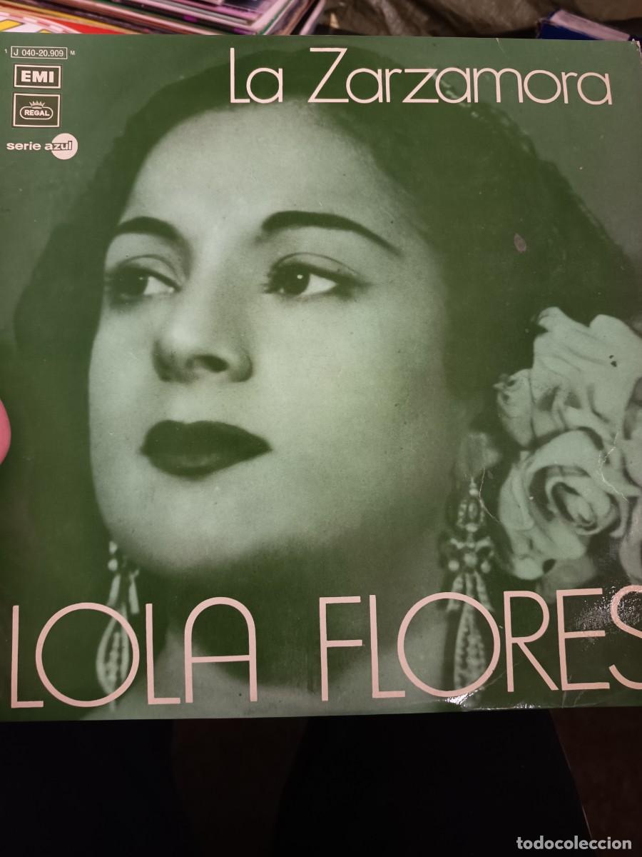Discos de vinilo: DISCO LP LA ZARZAMORA ,( LOLA FLORES)