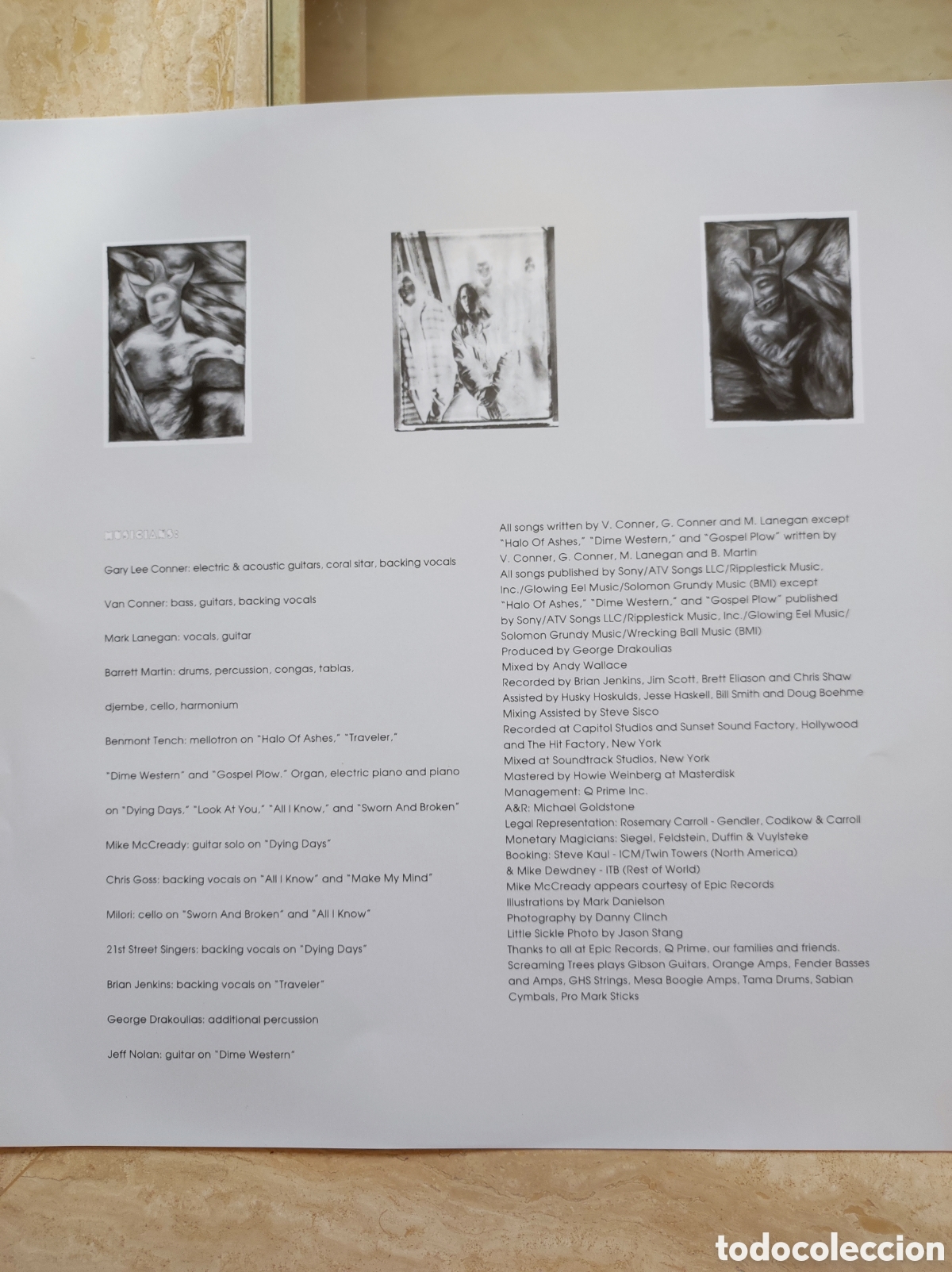 Discos de vinilo: SCREAMING TREES - DUST - Foto 5