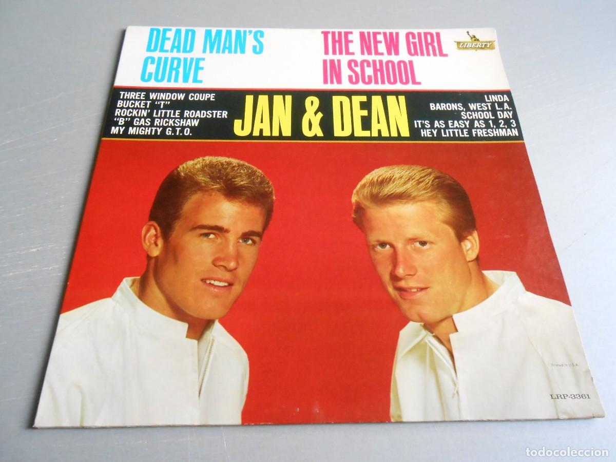 Discos de vinilo: JAN & DEAN - DEAD MAN&acute;S CURVE -, LP, DEAD MAN&acute;S CURVE + 11, A&Ntilde;O 1964, LIBERTY LRP 3361, MADE IN USA