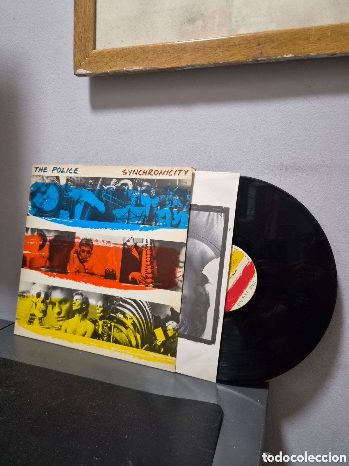 Discos de vinilo: ANTIGUO LP THE POLICE SYNCHRONICITY ORIGINAL