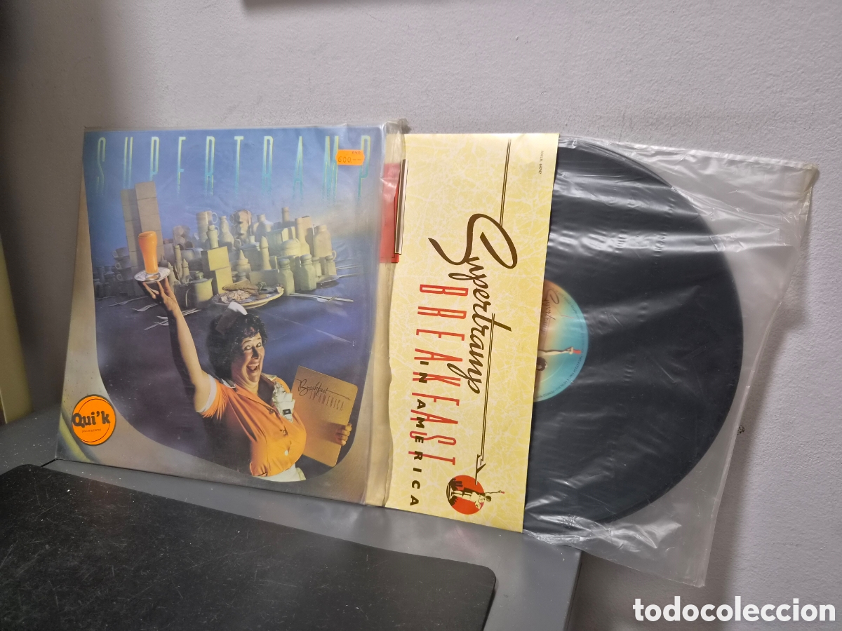 Discos de vinilo: ANTIGUO LP SUPERTRAMP BREAKFAST IN AMERICA ORIGINAL