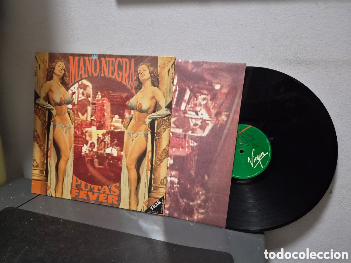 Discos de vinilo: ANTIGUO LP MANO NEGRA PUTA'S FEVER ORIGINAL
