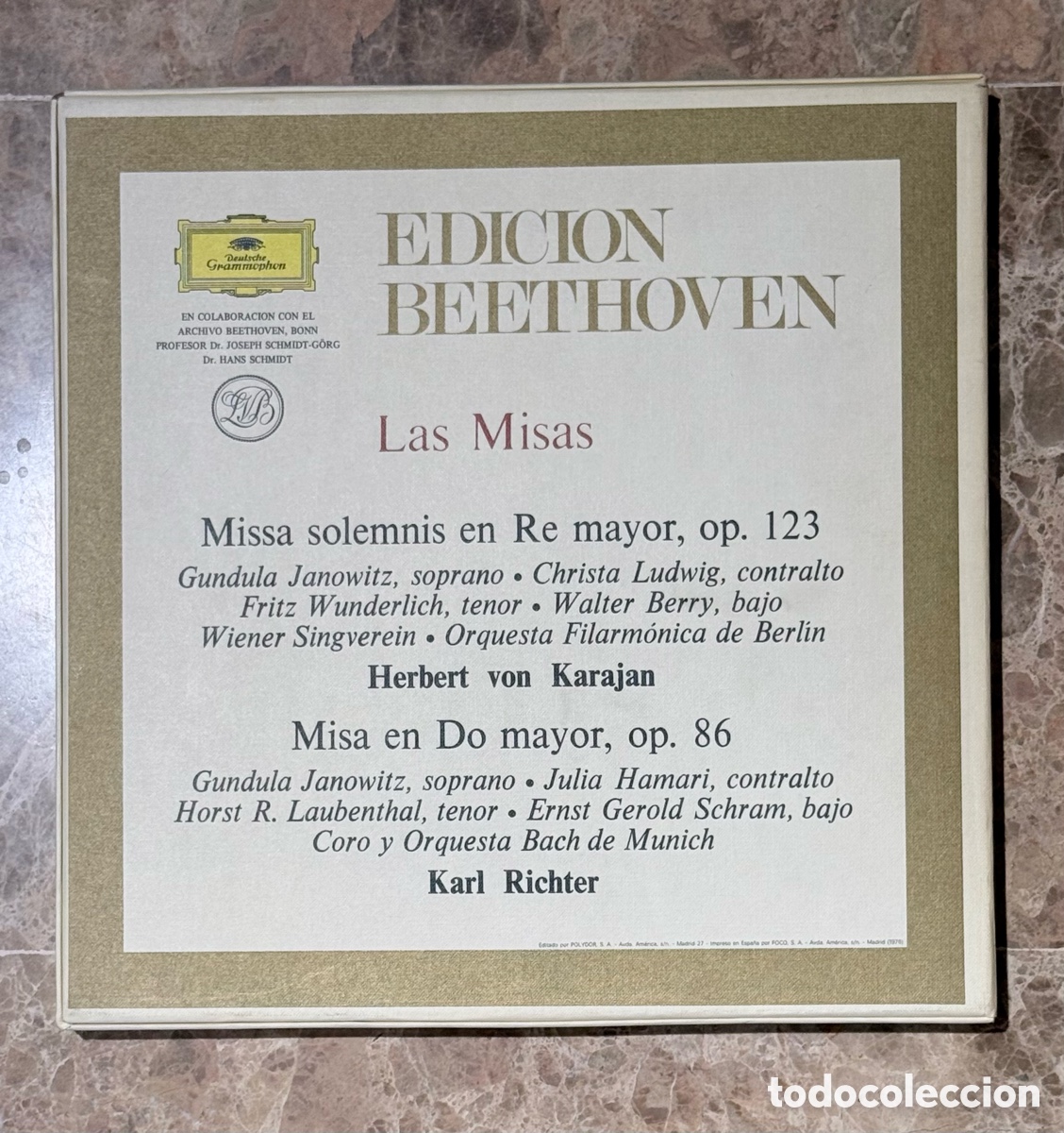 Discos de vinilo: Edici&oacute;n Beethoven: Las Misas - Foto 2