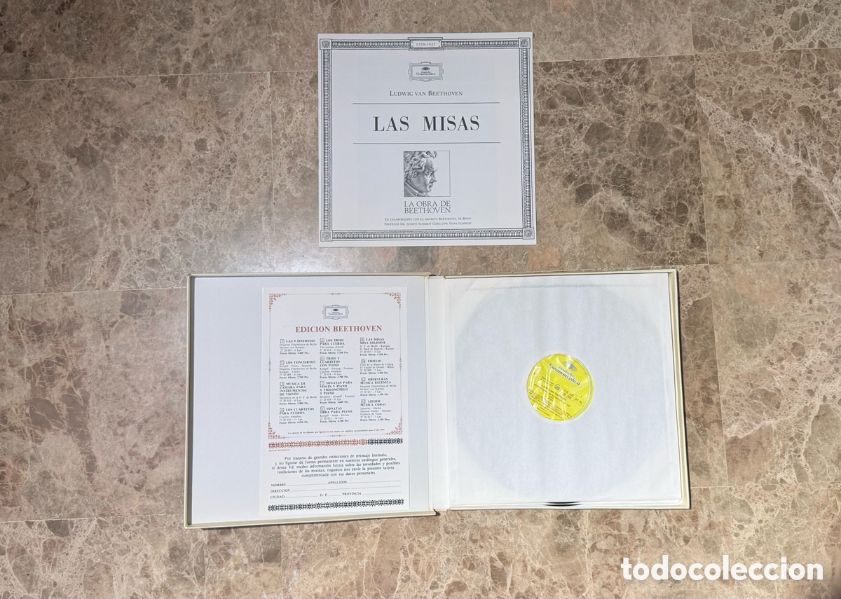 Discos de vinilo: Edici&oacute;n Beethoven: Las Misas - Foto 3