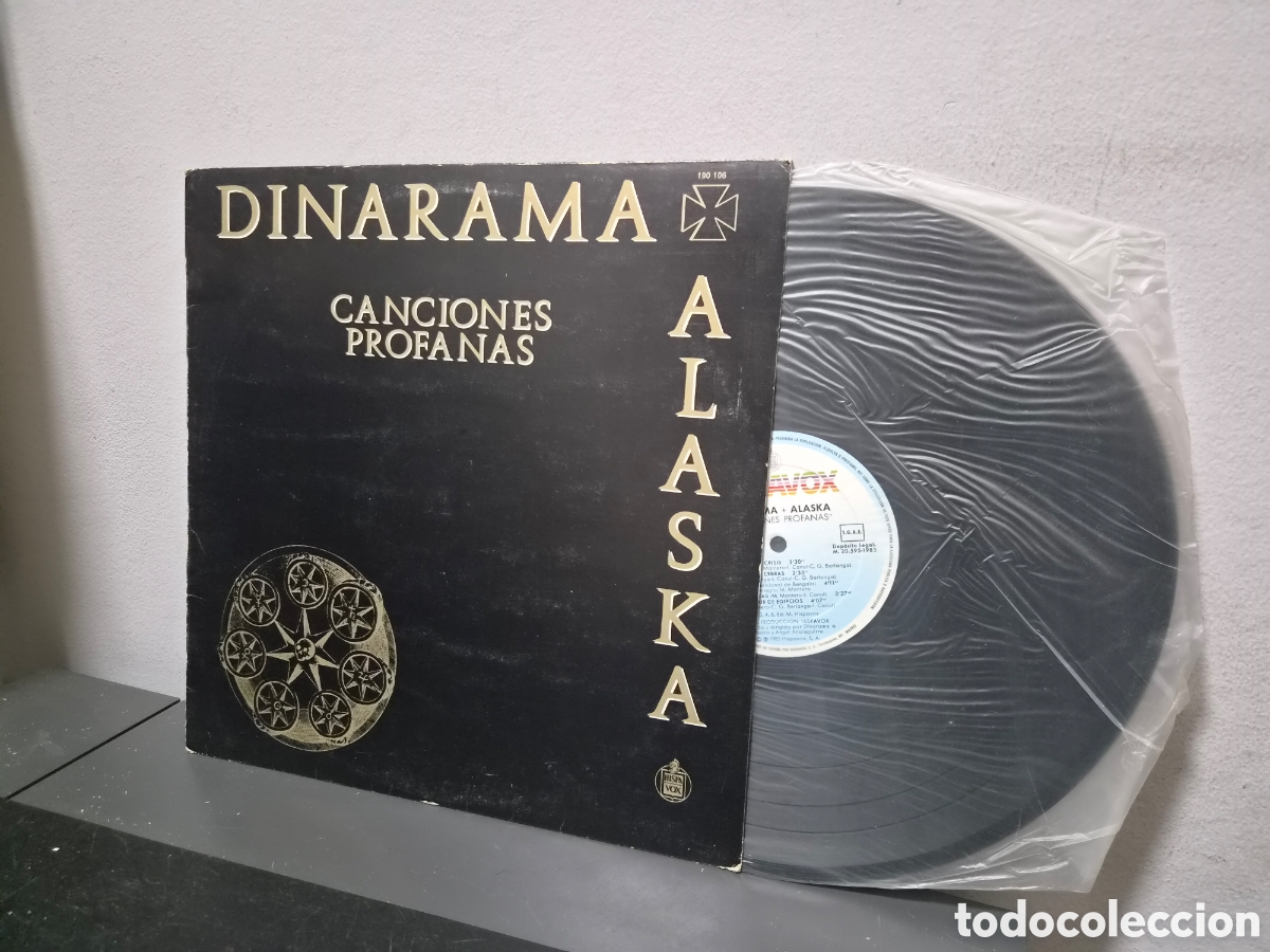 Discos de vinilo: ANTIGUO LP DINARAMA ALASKA CANCIONES PROFANAS ORIGINAL