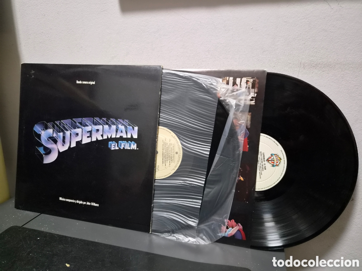 Discos de vinilo: ANTIGUO LP SUPERMAN EL FILM BANDA SONORA ORIGINAL