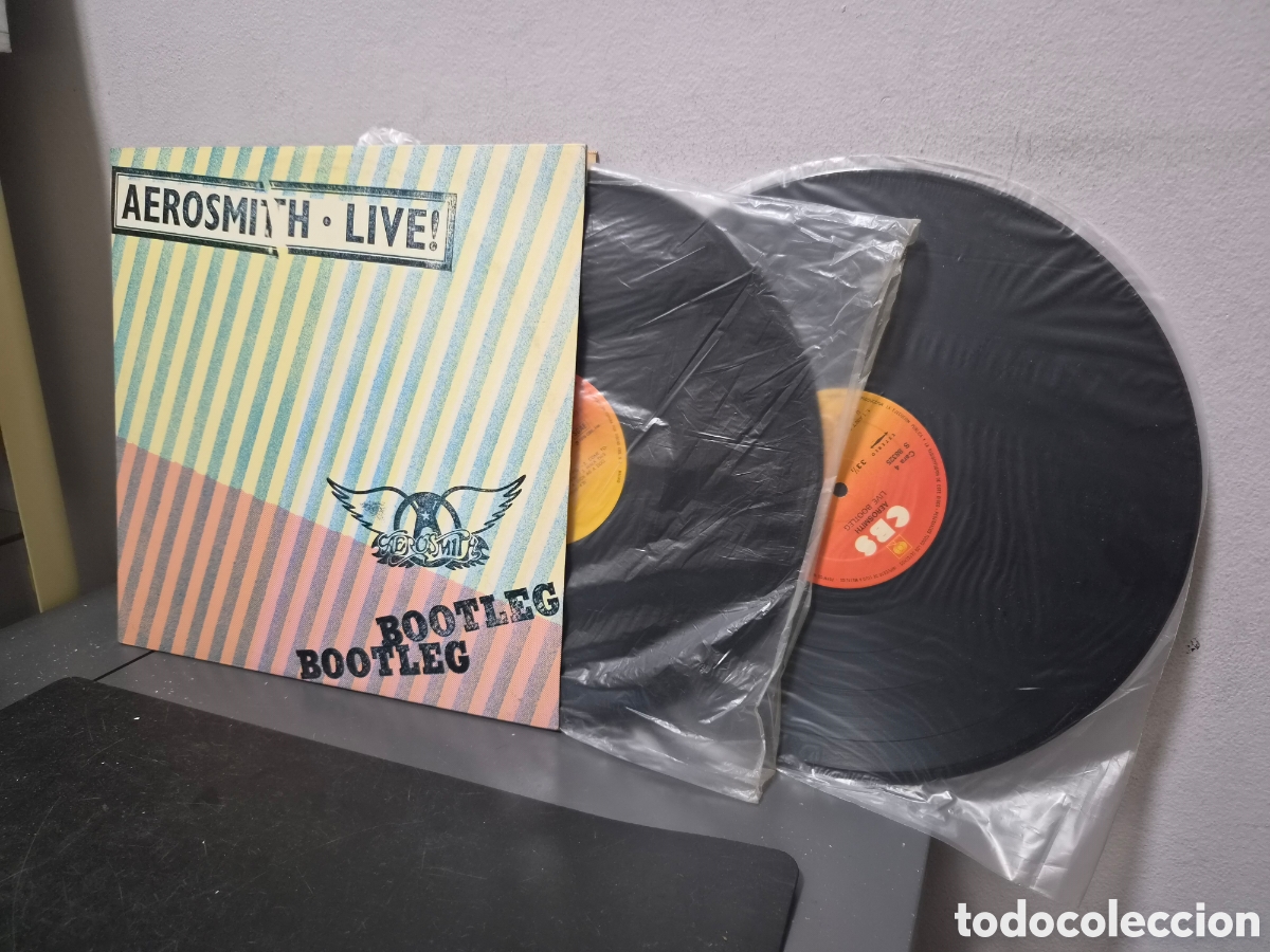 Discos de vinilo: ANTIGUO LP AEROSMITH LIVE BOOTLEG BOOTLEG ORIGINAL