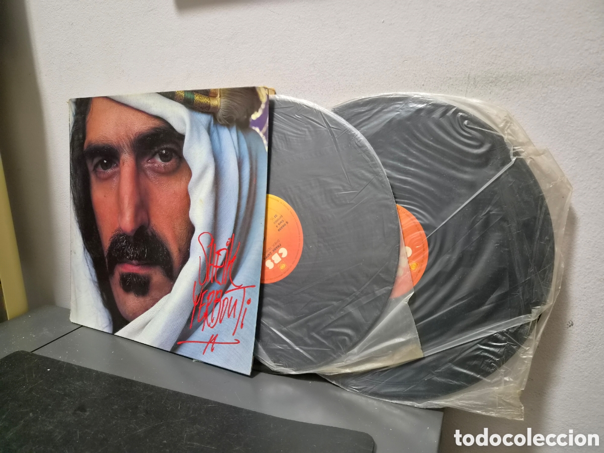 Discos de vinilo: ANTIGUO LP FRANK ZAPPA SHEIK YERBOUTI ORIGINAL