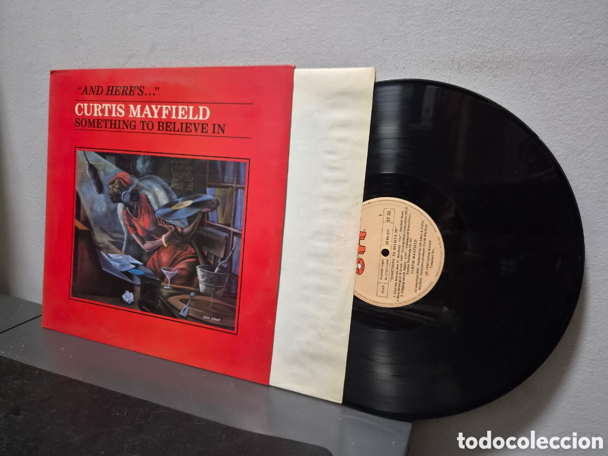 Discos de vinilo: ANTIGUO LP CURTIS MAYFIELD ORIGINAL - Foto 1