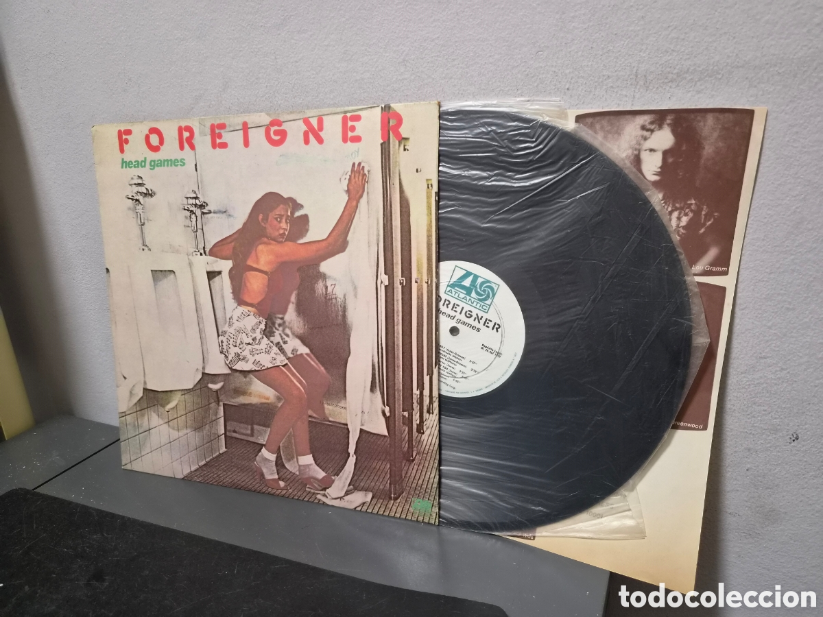 Discos de vinilo: ANTIGUO LP FOREIGNER HEAD GAMES ORIGINAL
