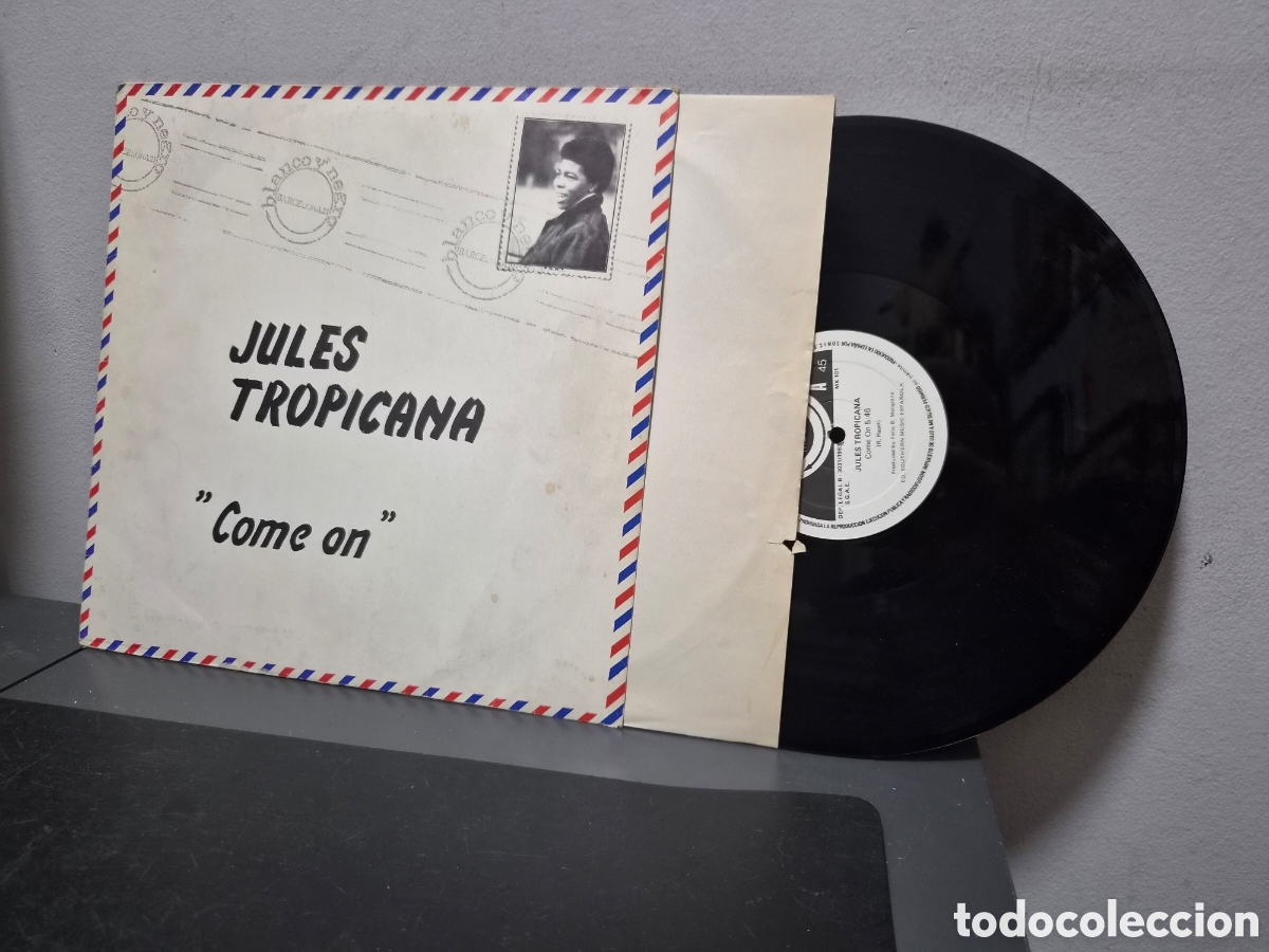 Discos de vinilo: ANTIGUO LP JULES TROPICANA COME ON ORIGINAL CON AUT&Oacute;GRAFO