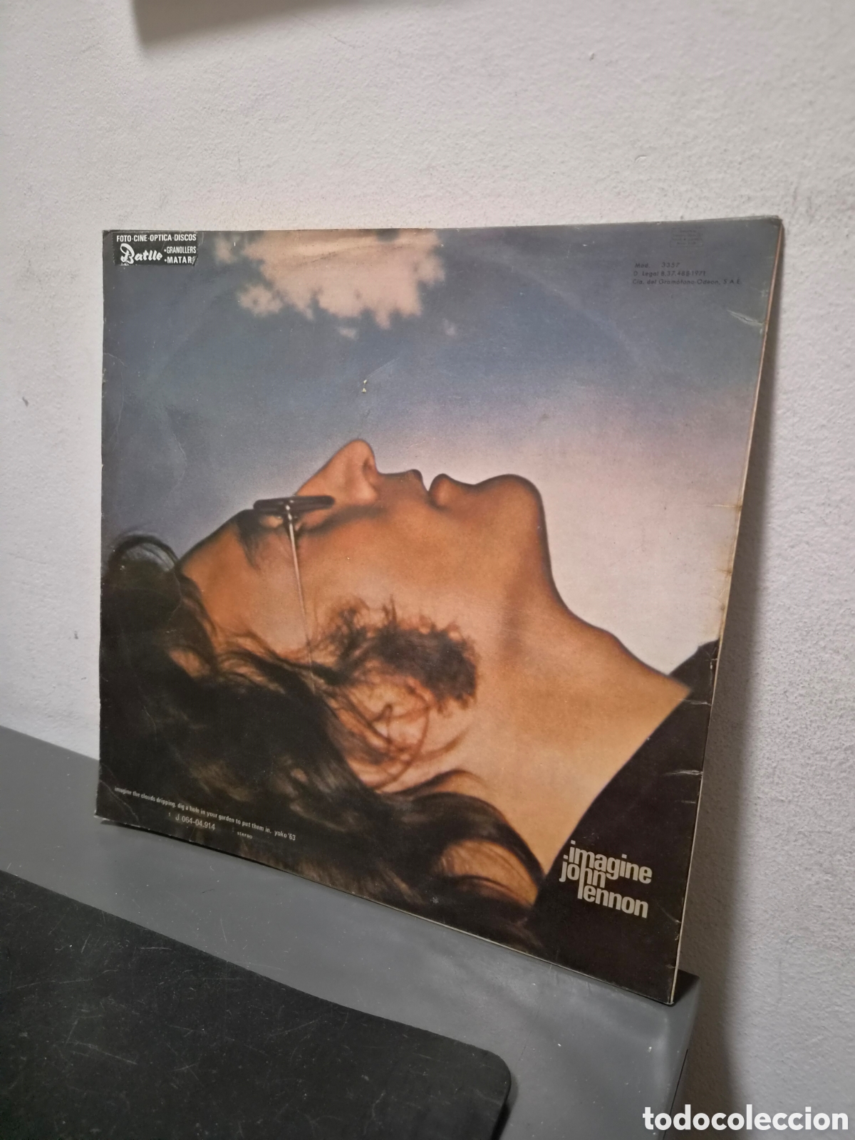Discos de vinilo: ANTIGUO LP IMAGINE JOHN LENNON ORIGINAL - Foto 2