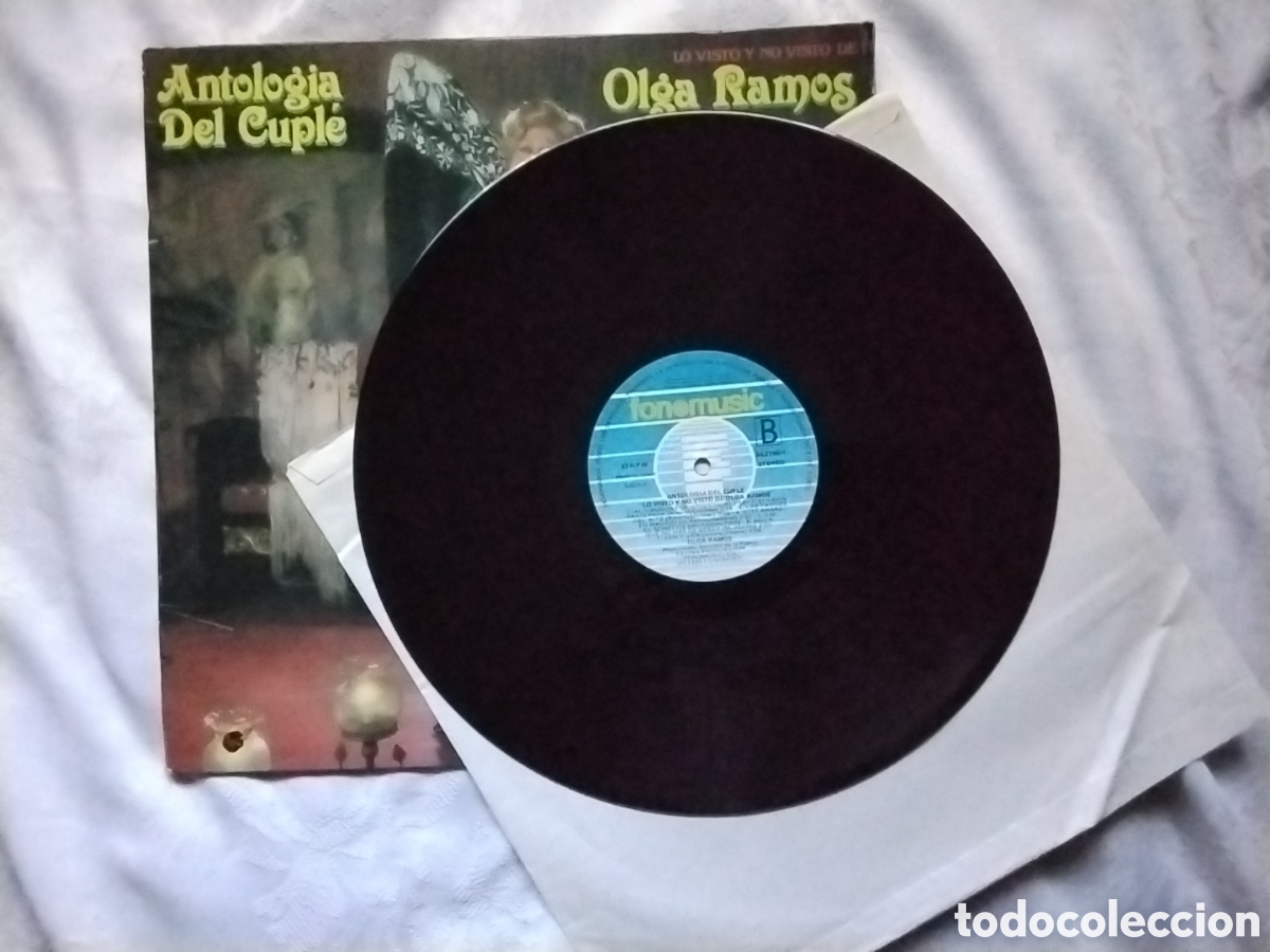 Discos de vinilo: LP OLGA RAMOS ANTOLOGIA DEL CUPLE - Foto 3