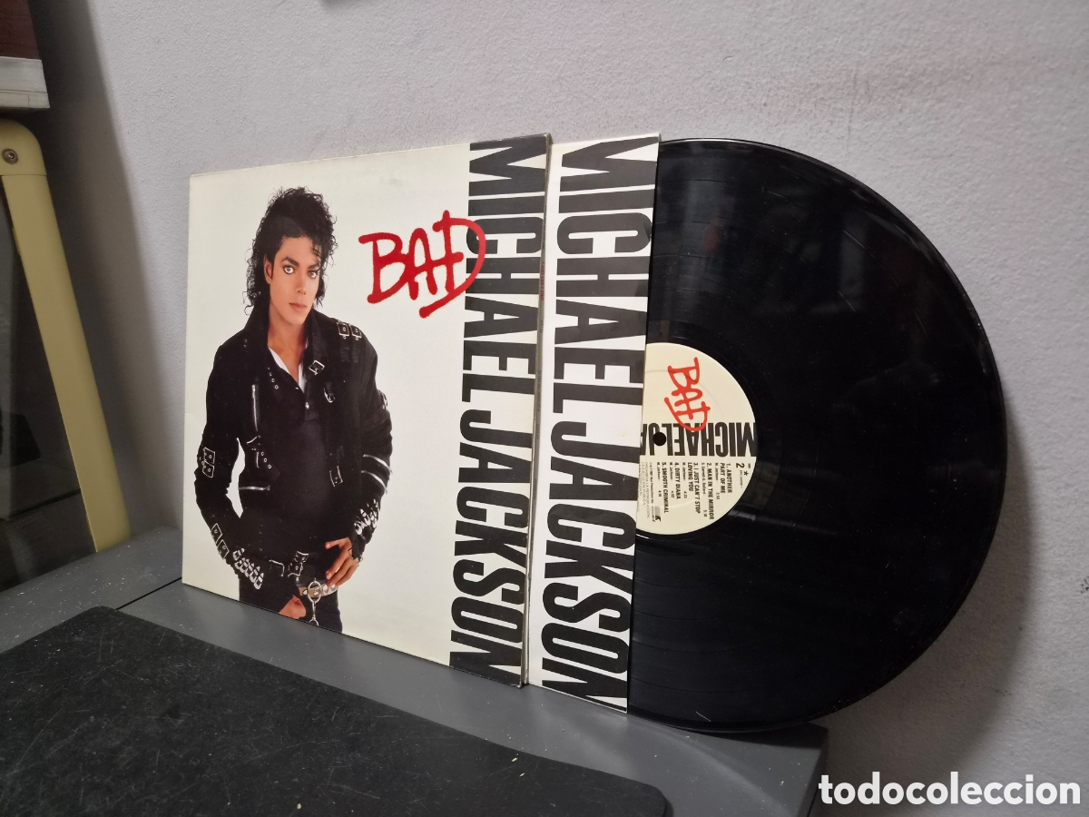 Discos de vinilo: ANTIGUO LP MICHAEL JACKSON BAD ORIGINAL