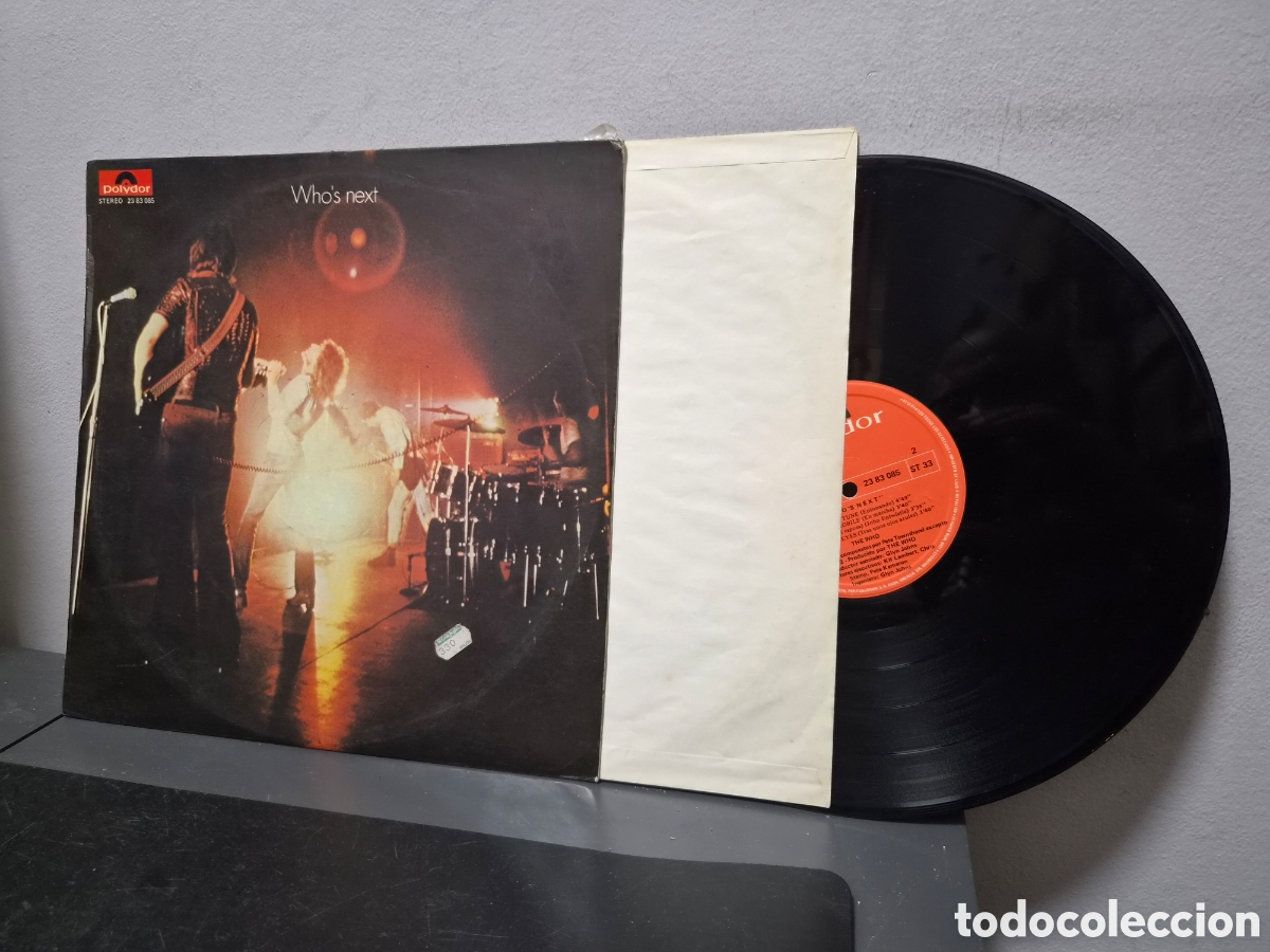 Discos de vinilo: ANTIGUO LP WHO'S NEXT ORIGINAL