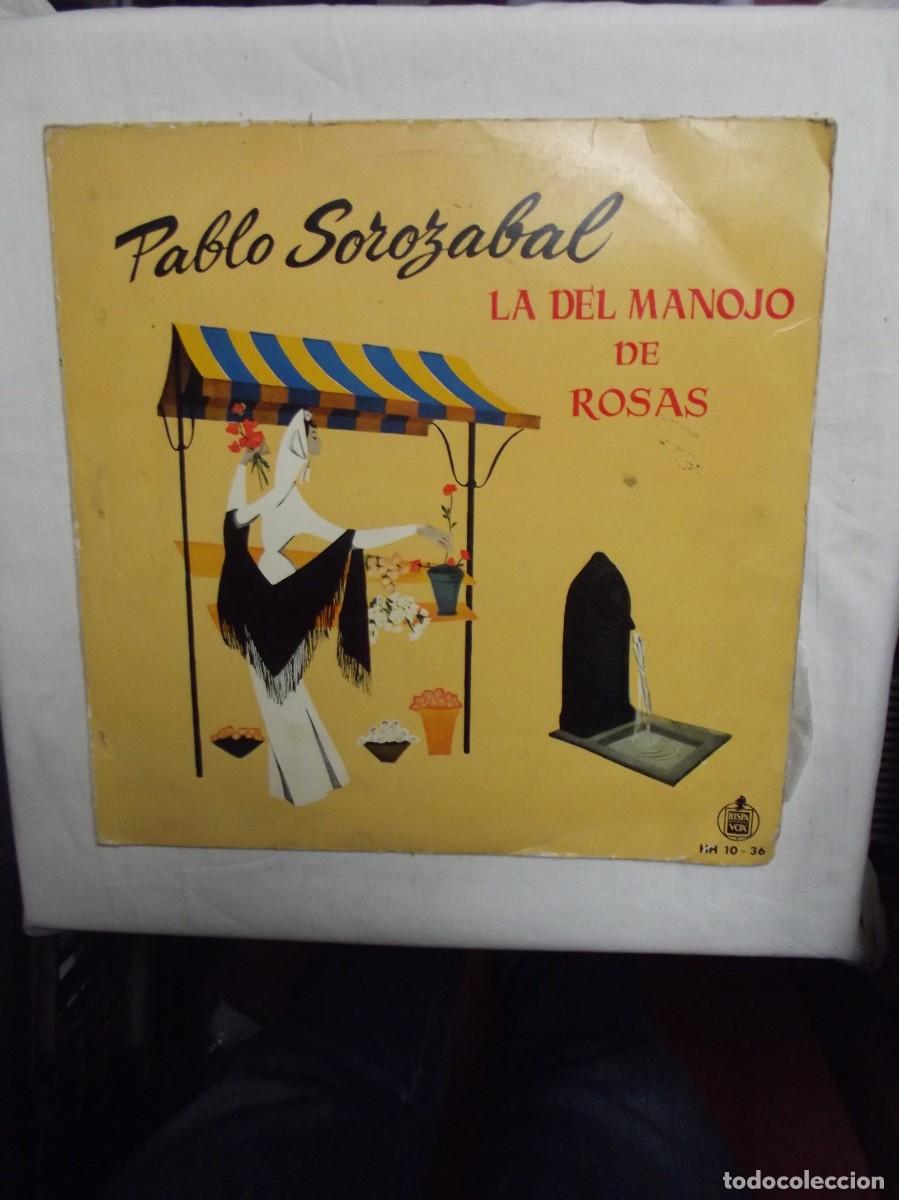 Discos de vinilo: LP LA DEL MANOJO DE ROSAS DE PABLO SOROZABAL ( NO PUEDO PROBARLO )