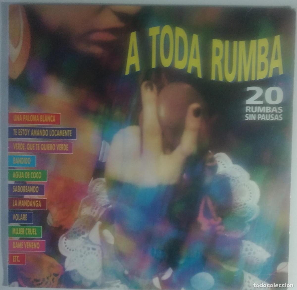 Discos de vinilo: Vinilo: A Toda Rumba - 20 Rumbas Sin Pausa