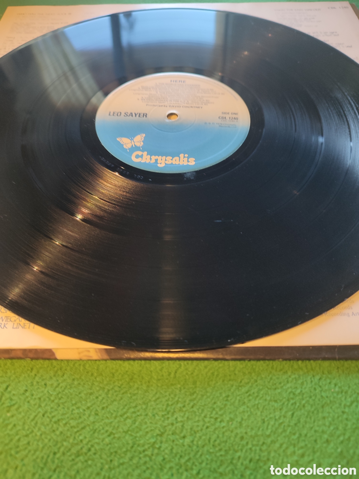 Discos de vinilo: Leo Sayer - Here Edici&oacute;n inglesa del 1979 - Foto 3