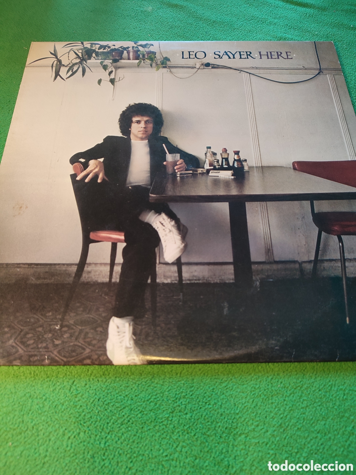 Discos de vinilo: Leo Sayer - Here Edici&oacute;n inglesa del 1979