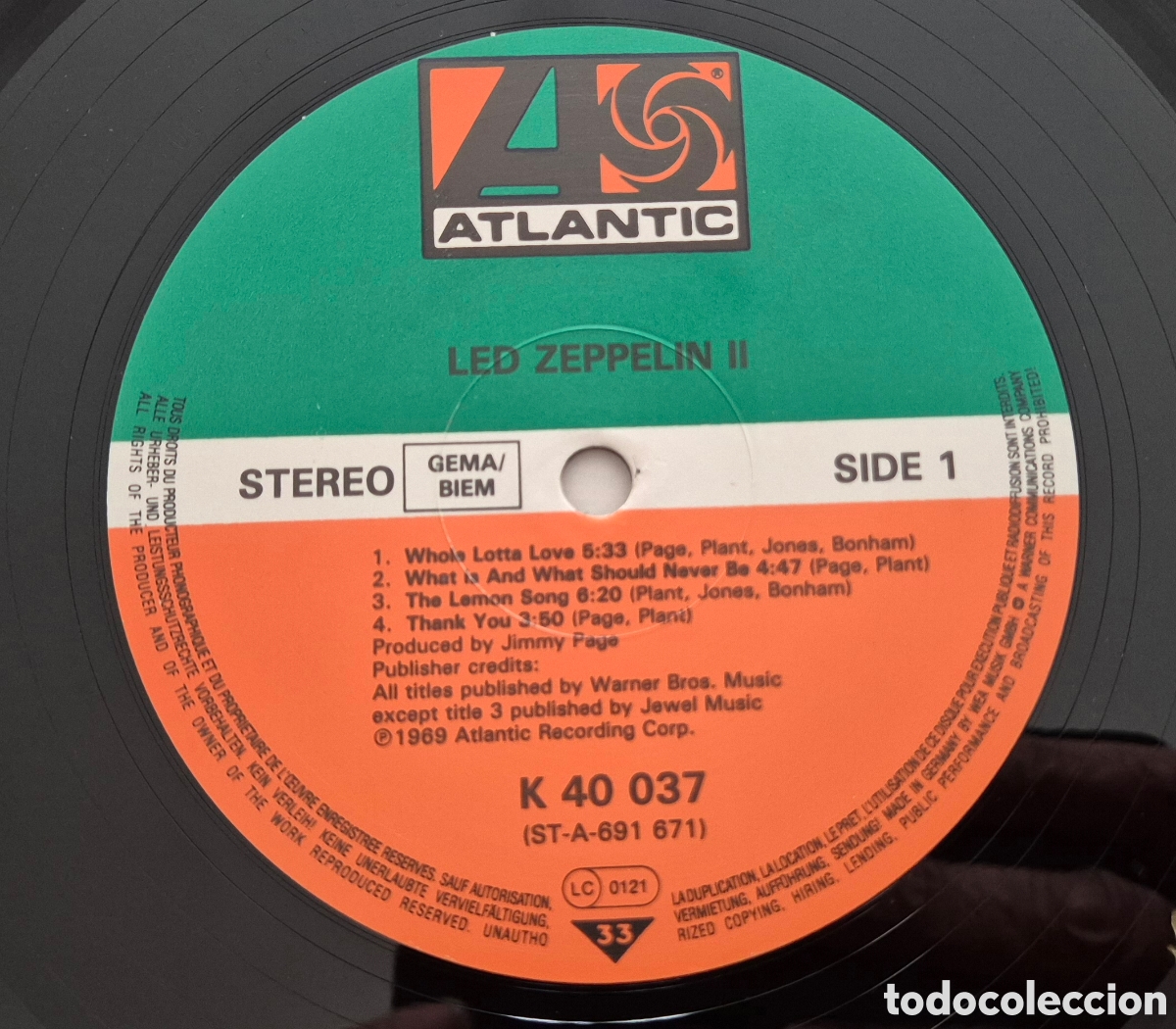 Discos de vinilo: Led Zeppelin - Led Zeppelin II LP - Foto 8