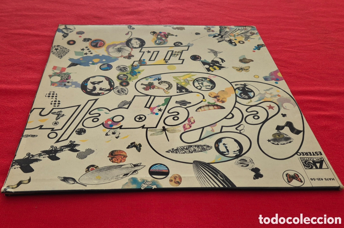 Discos de vinilo: Led Zeppelin - Led Zeppelin III Edici&oacute;n RARA Lp - Foto 6