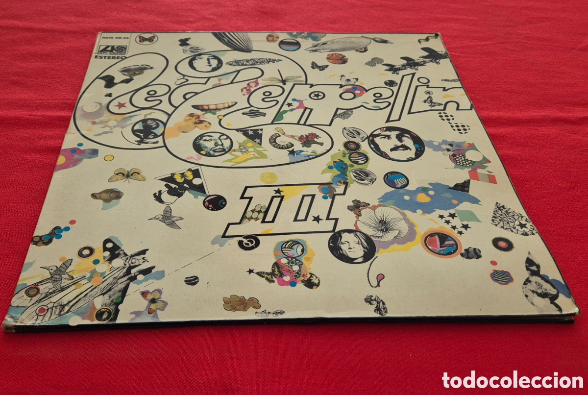 Discos de vinilo: Led Zeppelin - Led Zeppelin III Edici&oacute;n RARA Lp - Foto 7
