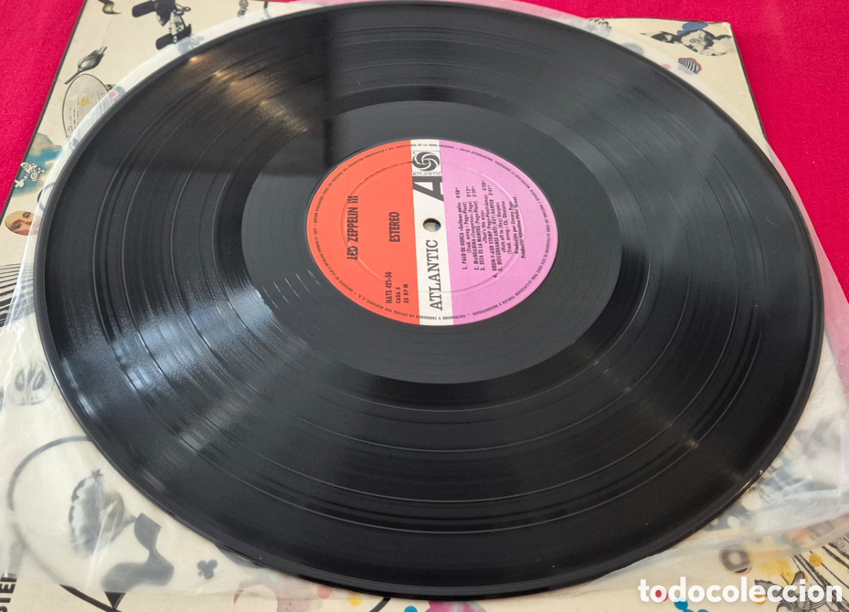 Discos de vinilo: Led Zeppelin - Led Zeppelin III Edici&oacute;n RARA Lp - Foto 12