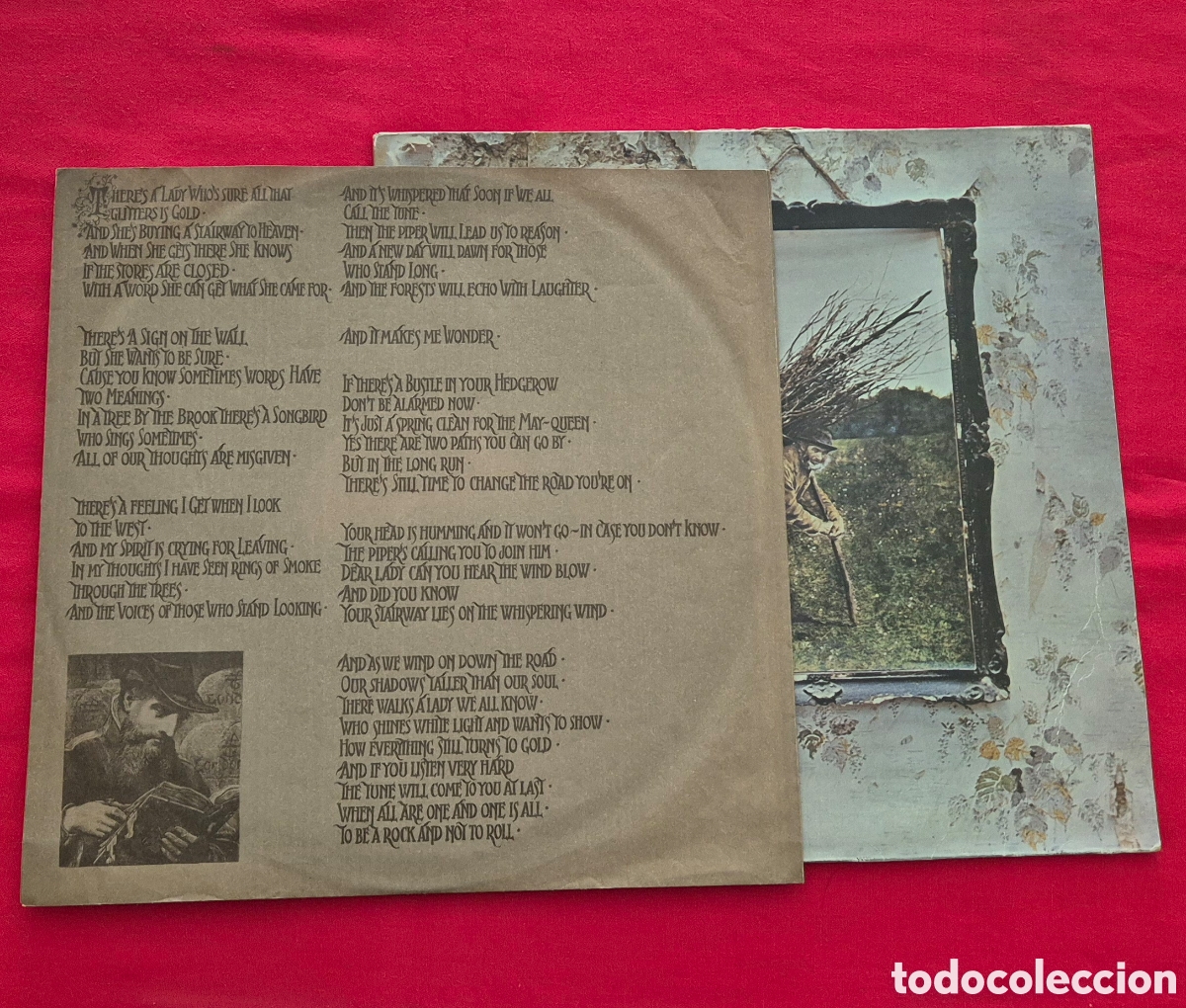 Discos de vinilo: Led Zeppelin - Led Zeppelin IV Lp Spain - Foto 5