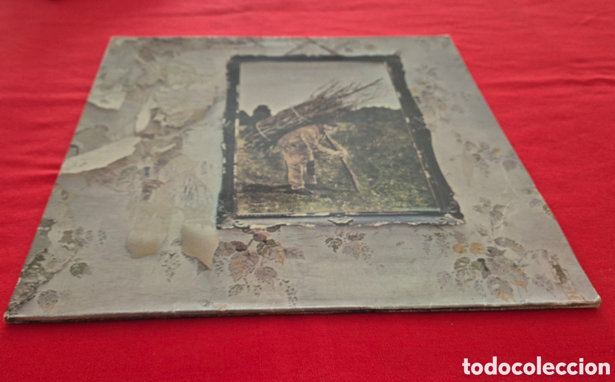 Discos de vinilo: Led Zeppelin - Led Zeppelin IV Lp Spain - Foto 12