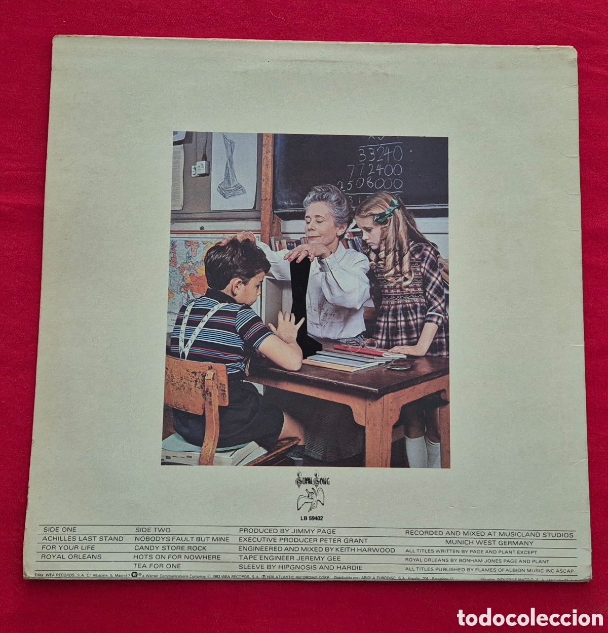 Discos de vinilo: Led Zeppelin - Presence LP Spain - Foto 2