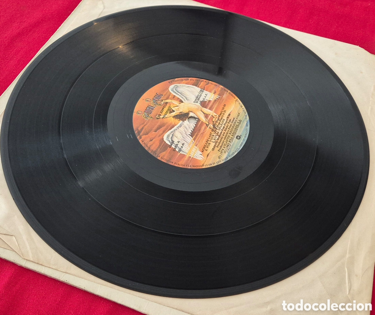 Discos de vinilo: Led Zeppelin - Presence LP Spain - Foto 8