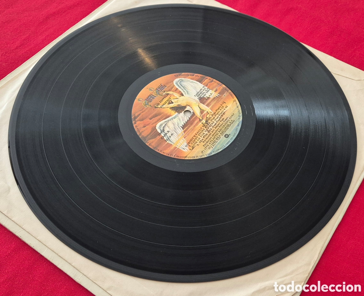 Discos de vinilo: Led Zeppelin - Presence LP Spain - Foto 10